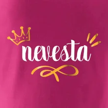 Nevesta princezná - zlatá potlač