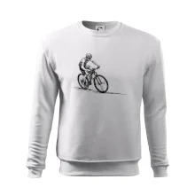 MTB kreslený cyklista