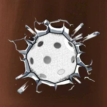 Florbal lopta v triku