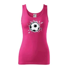 Futbalová lopta v triku