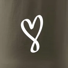 Srdce nekonečno na prsník