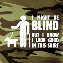 I might be blind I might be blind