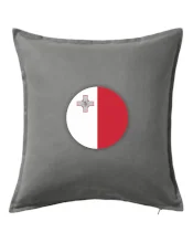 Vlajka Malta okrúhla veľká