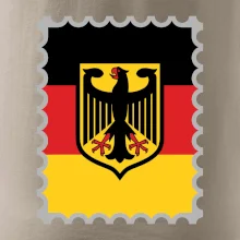 Nemecká známka - vlajka