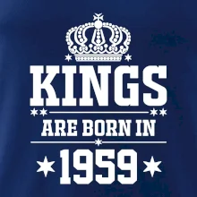 Kings are born in 1959