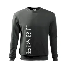 Biker nápis na výšku reťaz