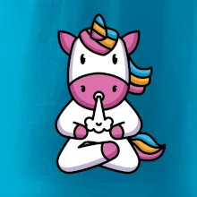 Yoga fučiaci jednorožec