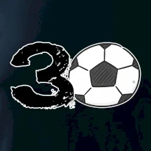 Futbal okrúhle narodeniny 30