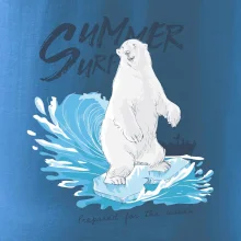 Medveď surfer Medveď surfer