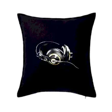 DJ sluchátka zlatá DJ sluchátka zlatá