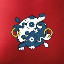 Yin & Yang abstraktné psy