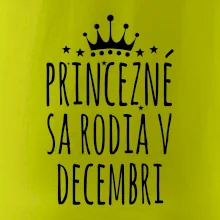 Princezné sa rodia v decembri