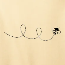 Dráha letu včely - slučka Dráha letu včely - slučka