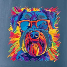 Bradáč farebný štýl 70s