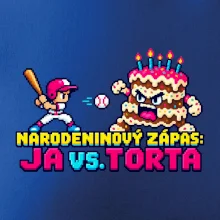 Narodeninový zápas ja proti torte