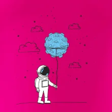 Astronaut s balónikom