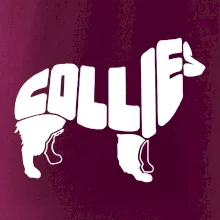 Border kólia písmo v tele