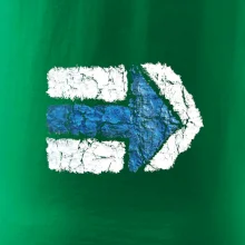 Párová turistická značka modrá