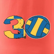 Volejbal okrúhle narodeniny 30