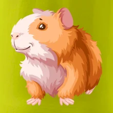 Morča - kreslené, bielo oranžové