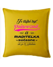 Je ťažké byť princezná riaditeľka