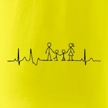 EKG rodina a dvaja chlapci