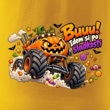 Buuu idem si po sladkosti tekvicový monster truck
