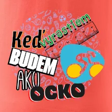 Keď vyrastiem budem ako ocko cestný bicykel