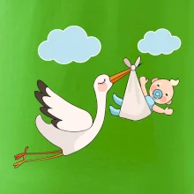 Bocian čakáme bábätko - chlapec