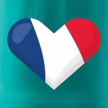 Francúzska vlajka srdca