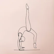 Gymnastika na rukách jedným ťahom