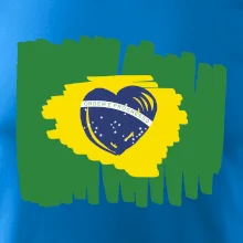 Brazília vlajka srdca