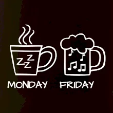 Monday - Friday - Coffee Beer