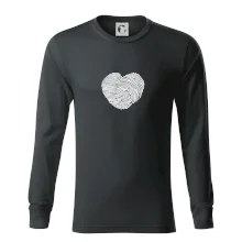 Odtlačok prsta srdce Odtlačok prsta srdce