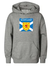 Škótska vlajka s erbom leva