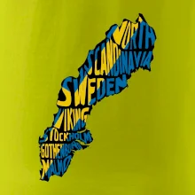 Mapy - názvy miest - Švédsko