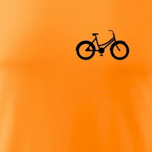 Obrázok kolesa na prsníku mestský bicykel