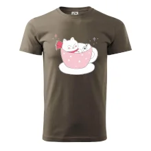 Vianočná mačka v hrnčeku