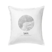 Smrk - vrstevnice v kruhu