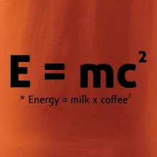 e = mc2 - coffee milk