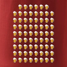 Narodeniny - 70x pivo