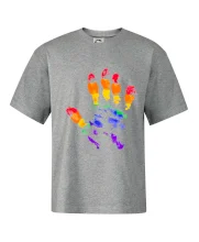 LGBT hand print
