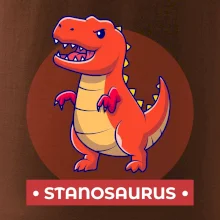 Dinosaurie mená - oranžový dinosaurus