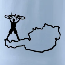 Cyklista - Mapa Rakúska