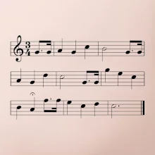 Veľa šťastia zdravia - noty