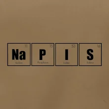 Vlastný nápis - periodická tabuľka