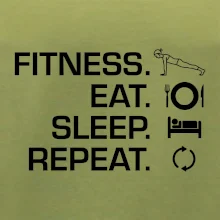 Fitness Eat Sleep Repeat