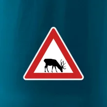 Dopravná značka - Pozor žreb