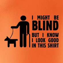 I might be blind I might be blind