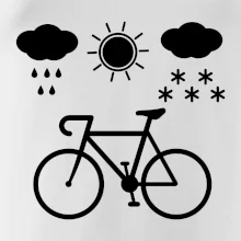 Cyklista za každého počasia Cyklista za každého počasia